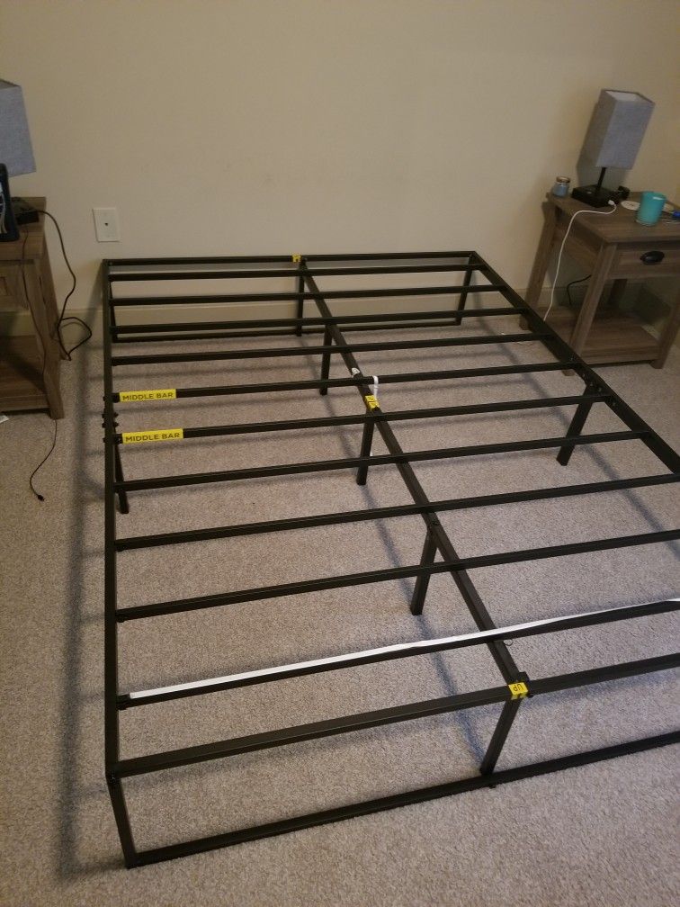 Queen Size Metal Bed Frame