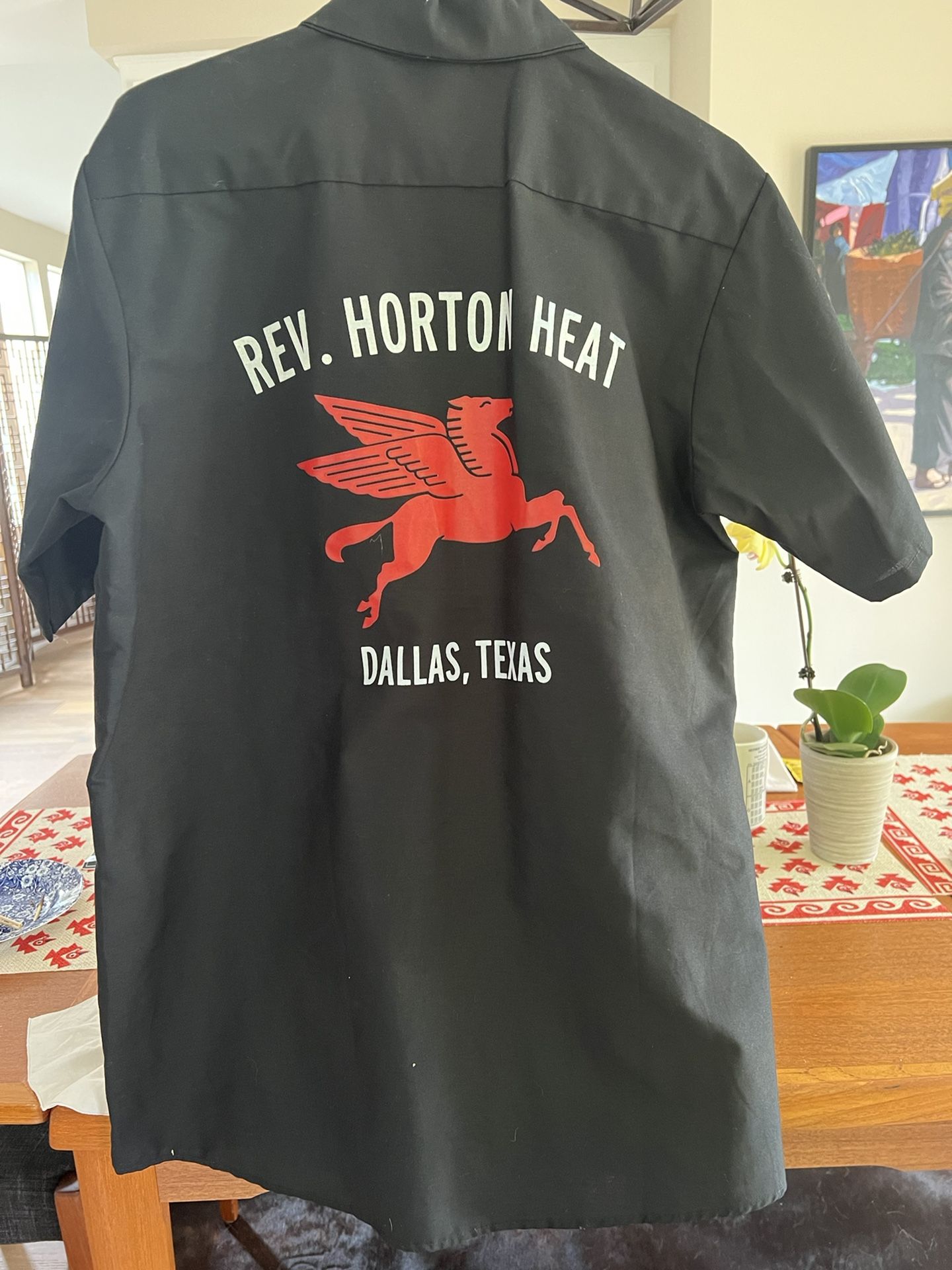 Original Reverend Horton Heat Shirt From Local Gig
