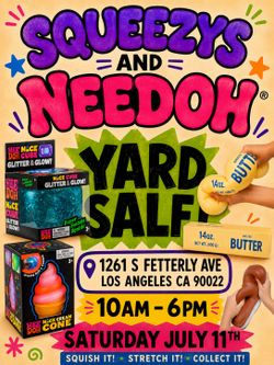 Yard sale 7/11