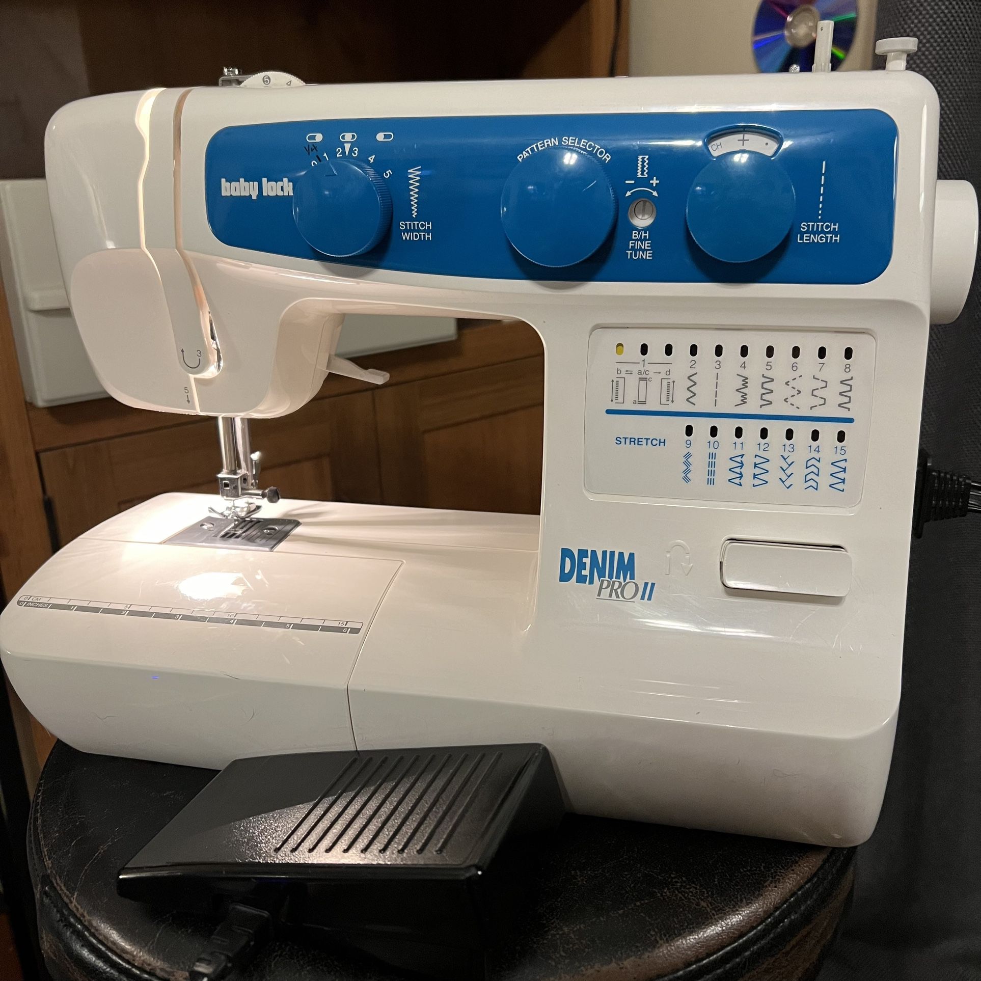 Baby Lock Denim Pro II B15 Sewing Machine 