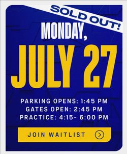 4 Tickets Rams Training Camp Monday July 27