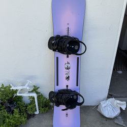 Burton Kilroy 155 With Burton Lexa Bindings