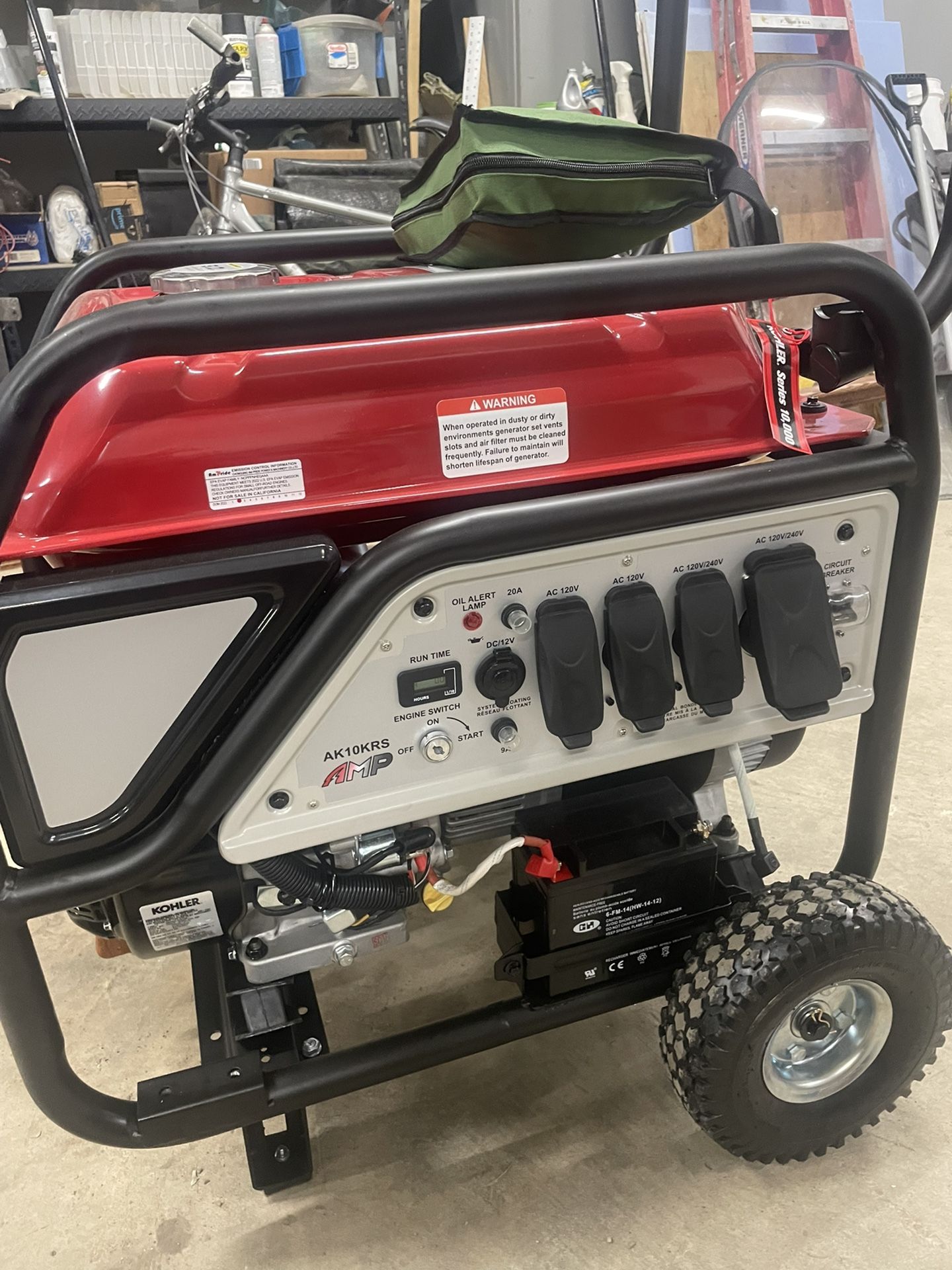 Amp Kohler Series 10000 Generator