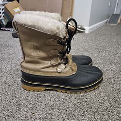 Sorel Caribou Buffalo Winter Boots Men’s 13 Made in Canada Insulated Snow Boots