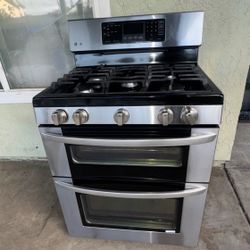 LG Gas Stove Double Oven 