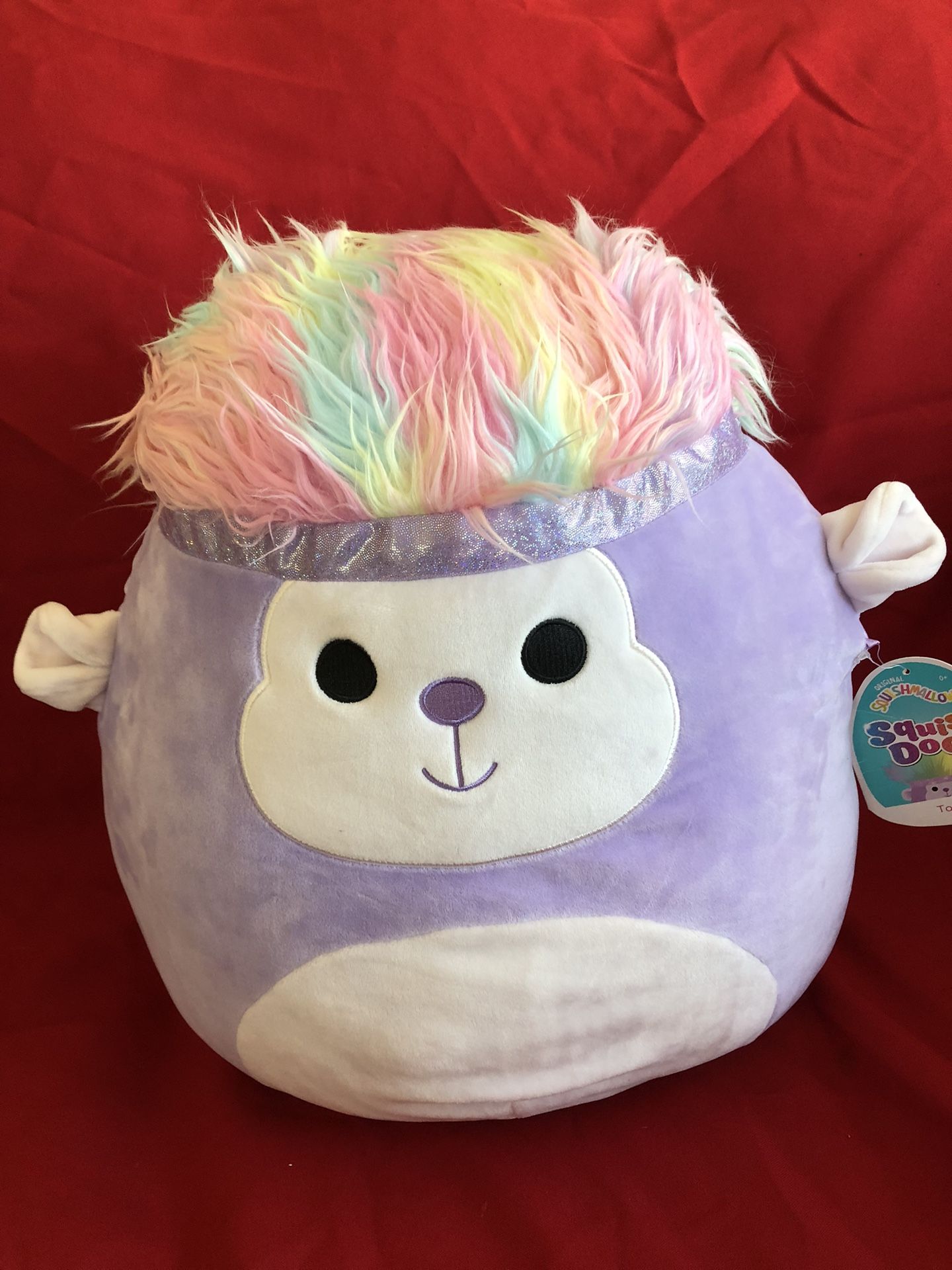 Squish-Doos Tazik the Purple Monkey