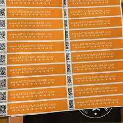 Mt Olympus Tickets 10 $25 Each 