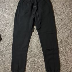 Fear Of God Essentials Black Joggers Size XXL