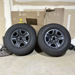 Jeep Gladiator Tires And Wheels