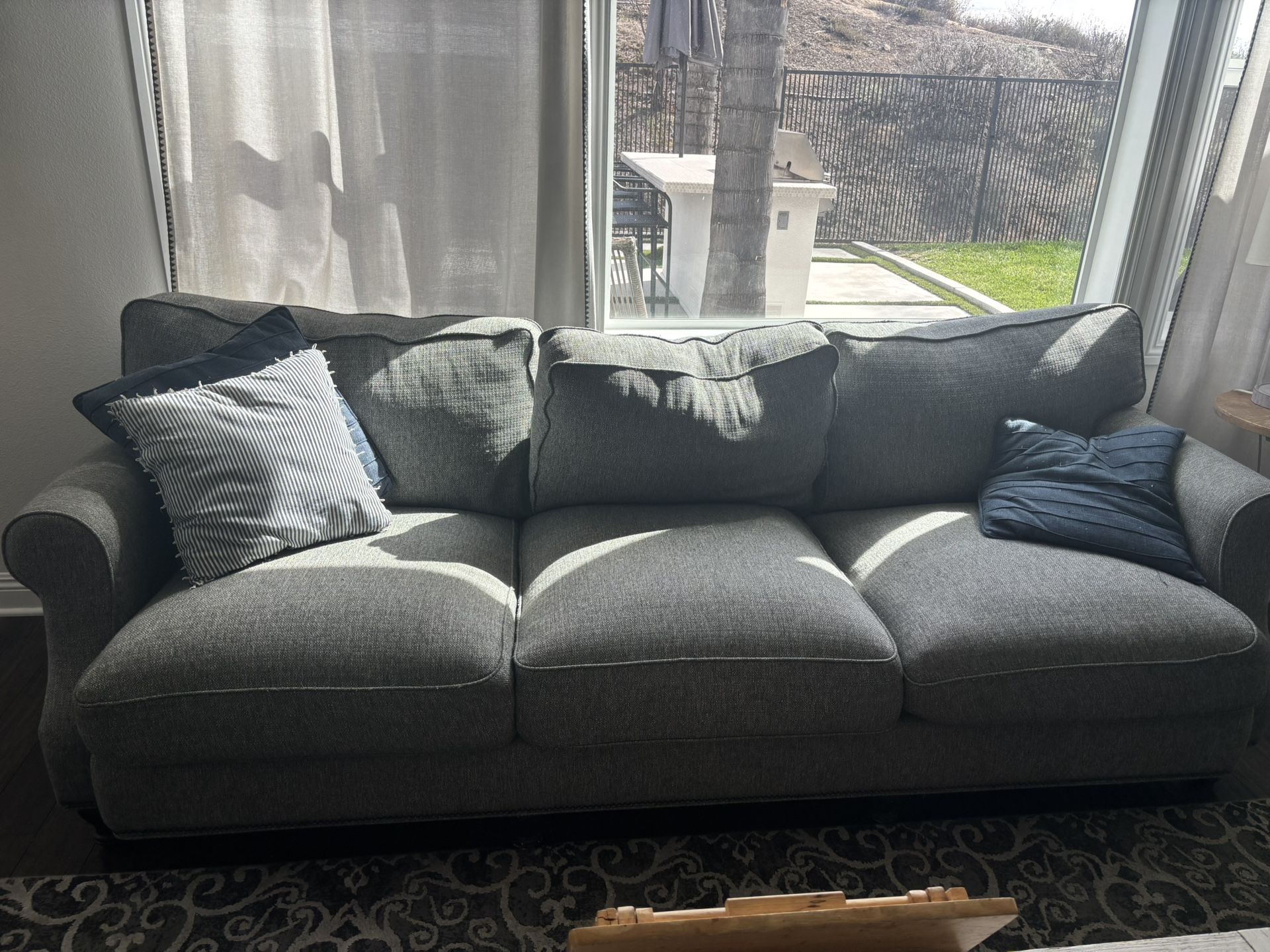 Couches (2) Grey