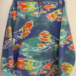 Disney “Way Of Water” Fleece Pullover - Size Large