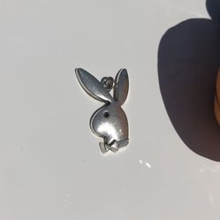 Silver Playboy Pendant 