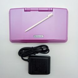Nintendo Gameboy DS Original Purple Handeld System with Charger and Stylus