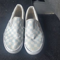 Vans  Baby Blue Checker Unisex