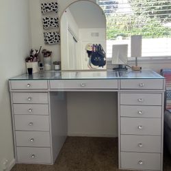 White Vanity From Impressions Vanity