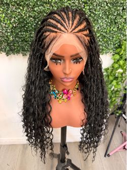 Fulani braided wig