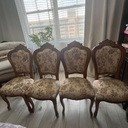 Antique Four Chairs