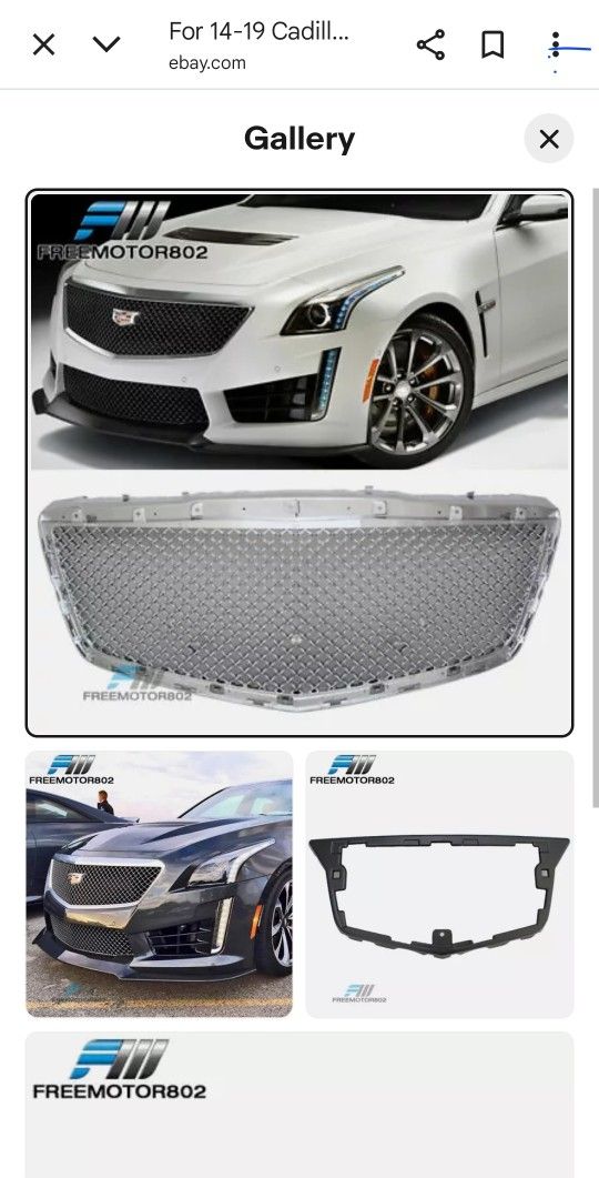 Aftermarket Grill For 2014 -2019 Cadillac Cts