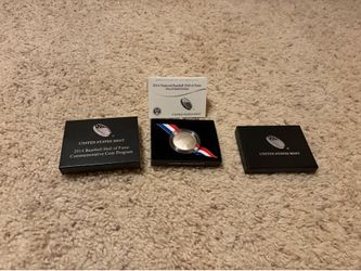Collector’s baseball coin
