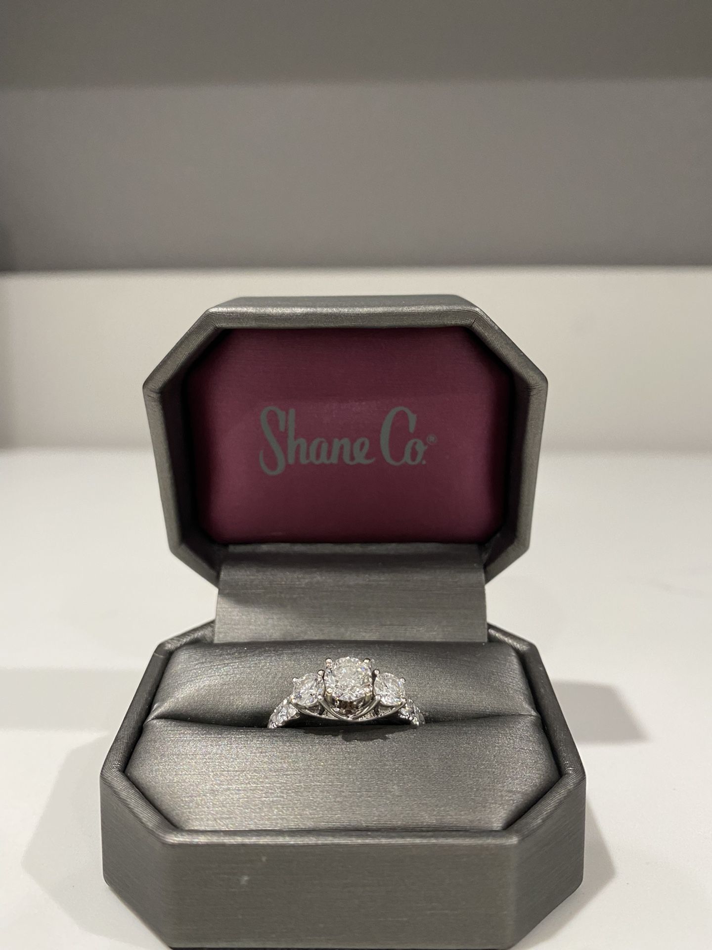 Custom Shane Co Engagement Ring
