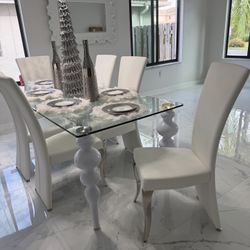 Dinning White Chair 