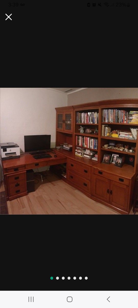 6 Piece Matching Desk Set