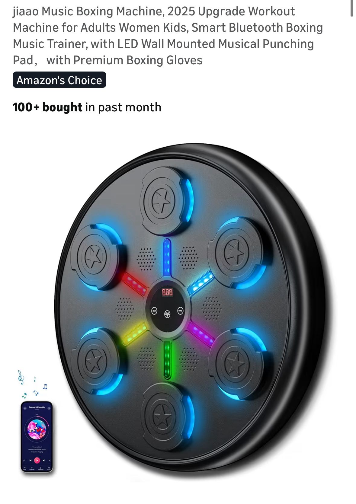 Music Boxing Machine 