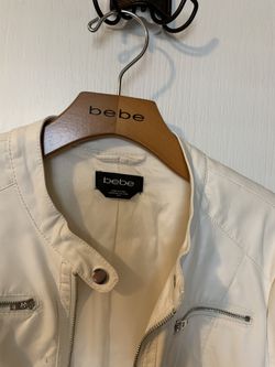 Bebe Leather Jacket Size S