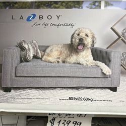 LaZBoy Dog Sofa Bed 40” X 26.1” X 15”