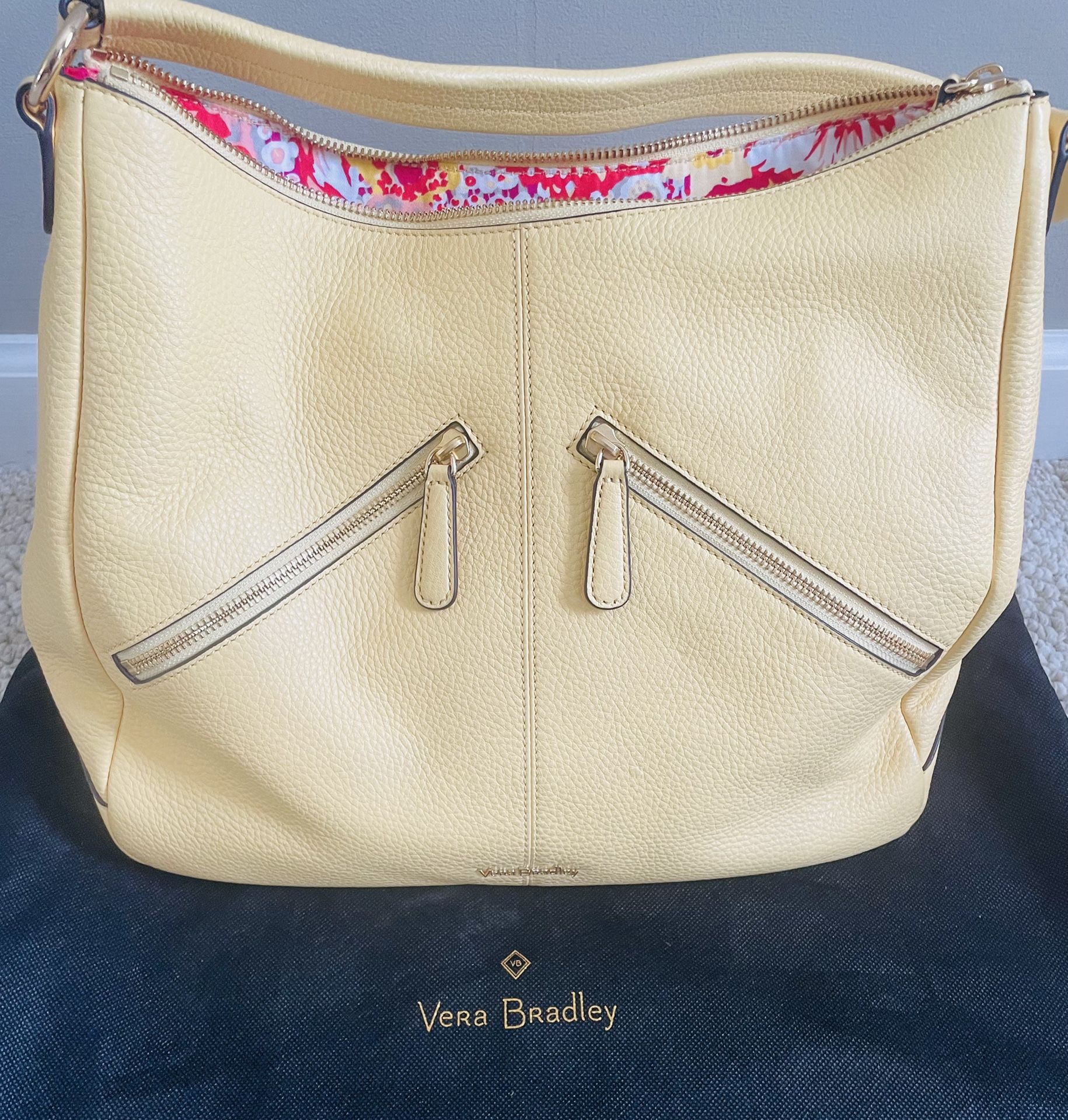 Vera Bradley Leather Shoulder Bag