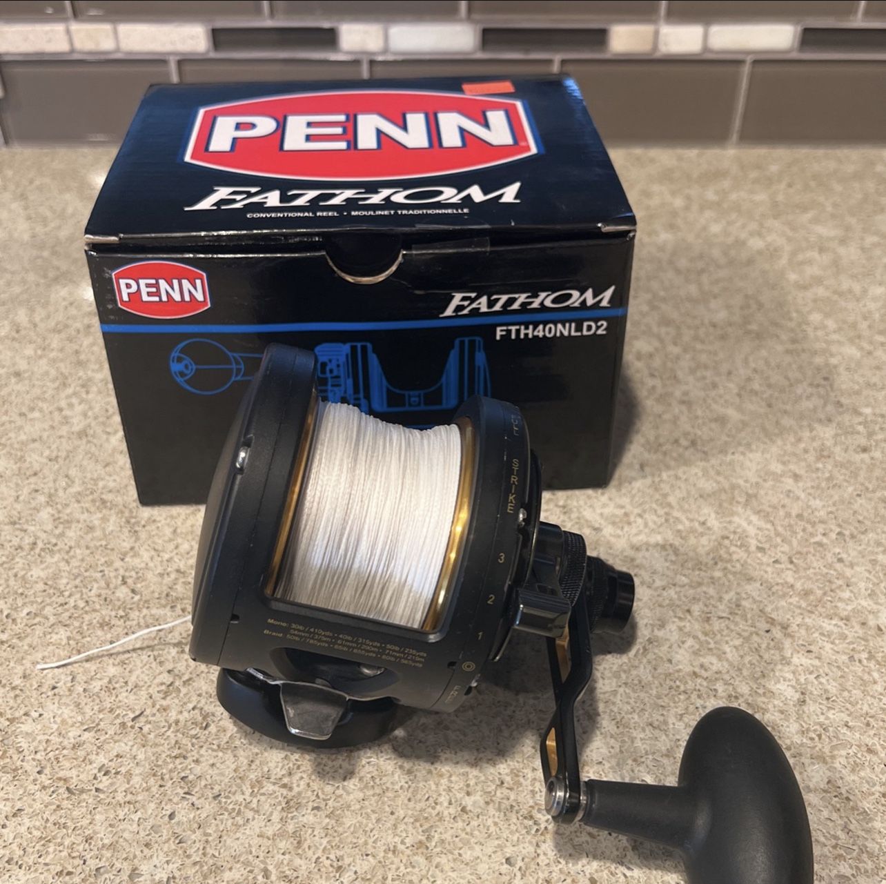 Penn Fathom 40 NLD2 Fishing Reel