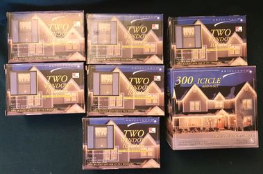 New In Boxes - Huge Lot Of Christmas Lights Sets 