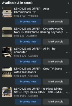 SEND ME AN OFFER - Moving sale - Message for better pics or more information!