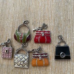 Lot of 6 Miscellaneous Charms ( POCKETBOOKS)