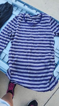 Maternity shirts.
