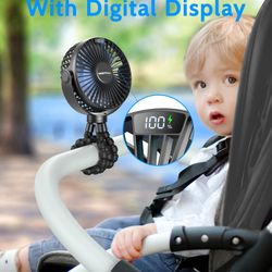 Sweetfull Portable Octopus Tripod Fan Open Box