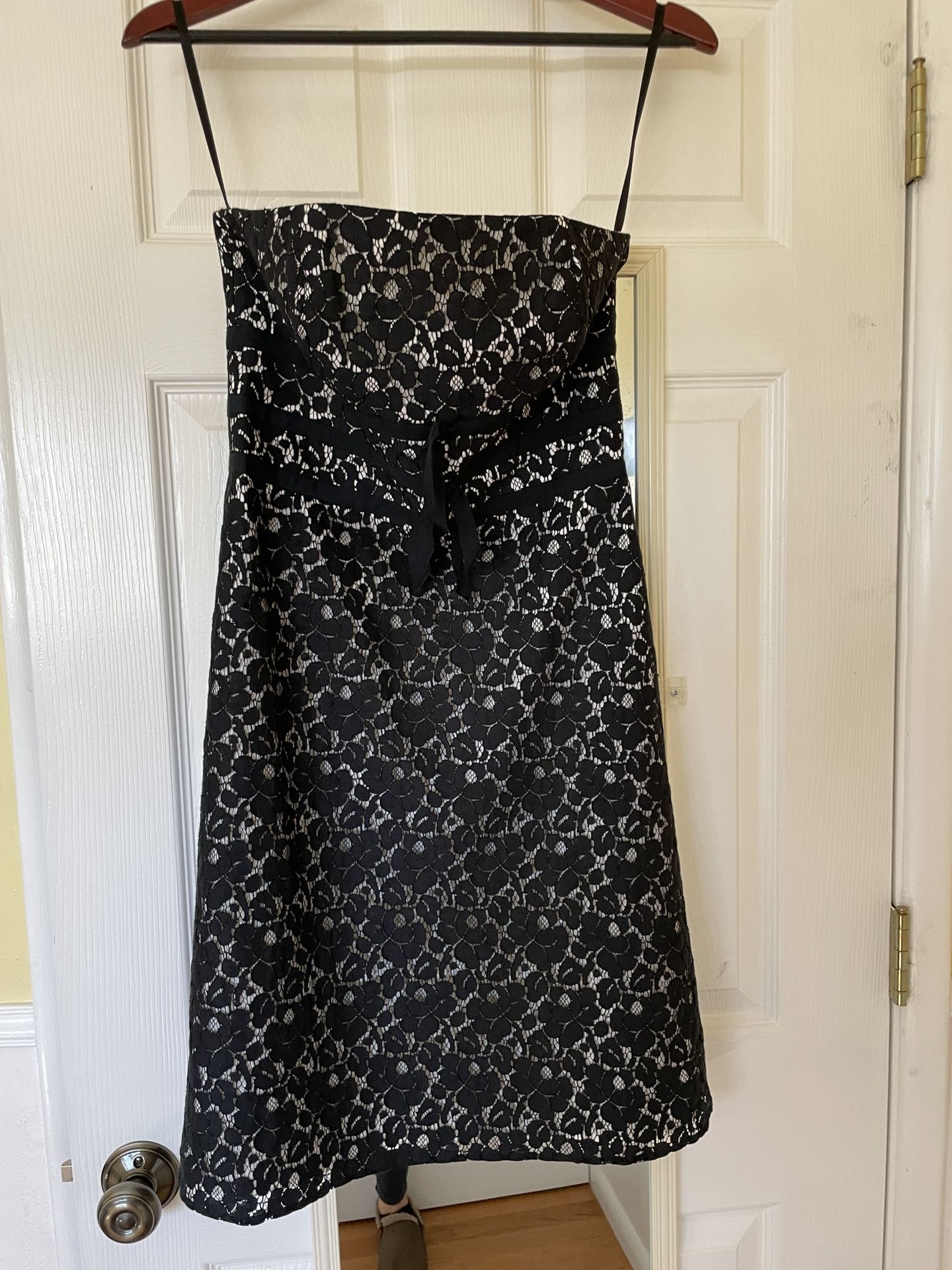 White House/Black Market Strapless Dress