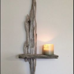 Handmade Driftwood Sconce