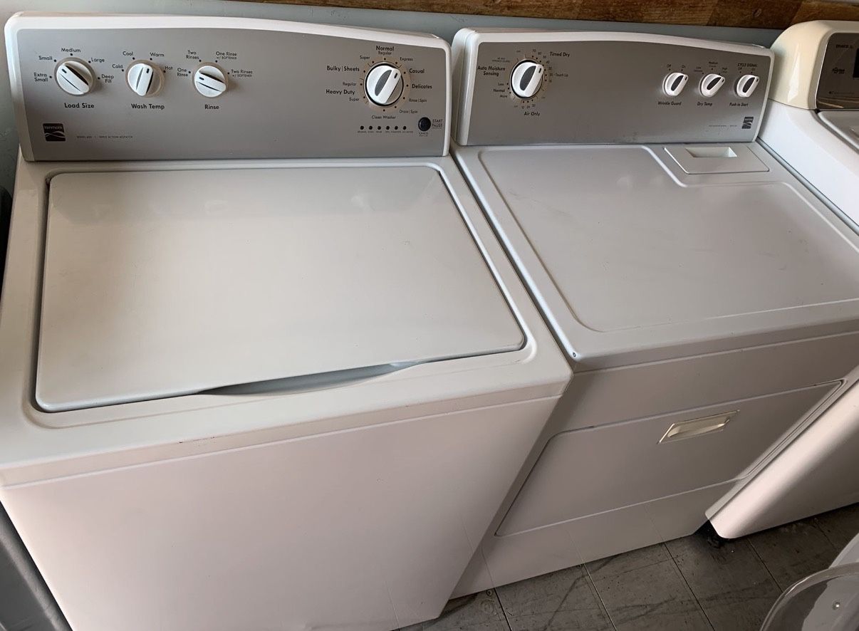 Kenmore Washer And Dryer Gas Set