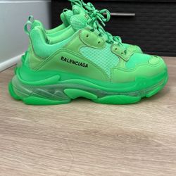 Balenciaga Green Triple S for Sale in Jacksonville FL OfferUp