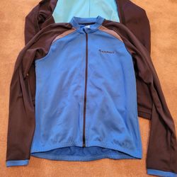Set Of 2 Insulated Cycling Jackets. Mens Large