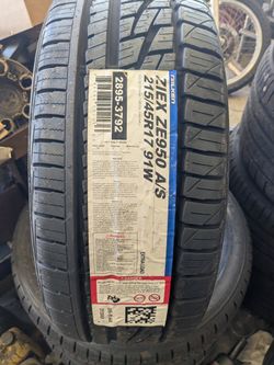 215/45/17 Falken ZIEX ZE950 - $105