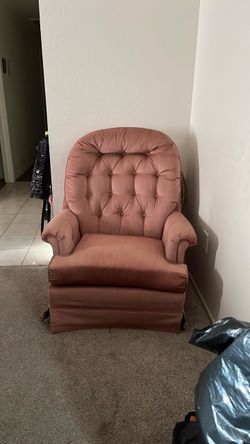 Pink Rocking Chair