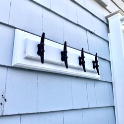 Handmade Nautical Hook Rack