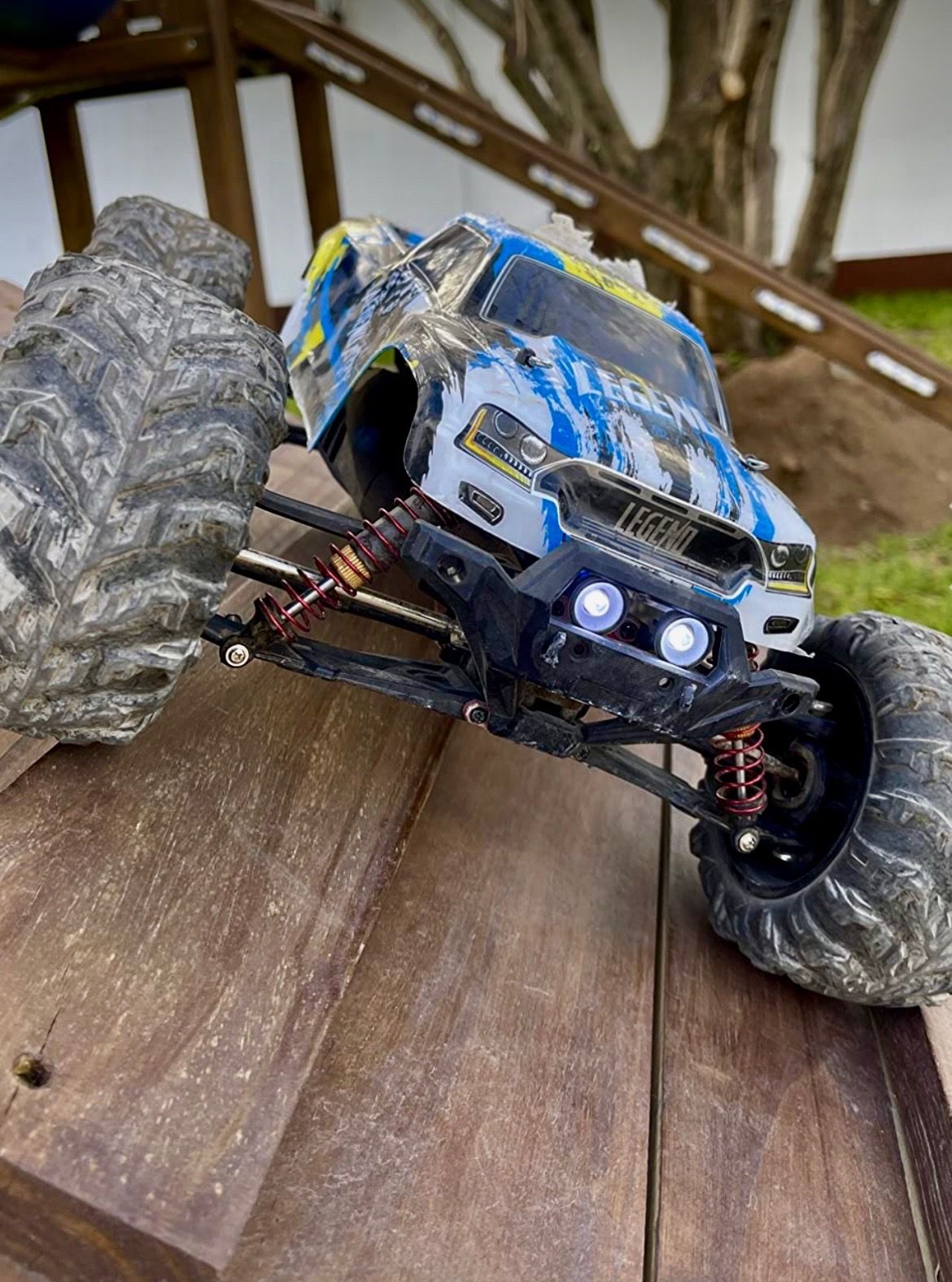 Brand new N SealedΒ Β Extremely Big LAEGENDARY 1:10 Scale 4x4 Off-Road RC Truck - Hobby Grade Brushed Motor Truck