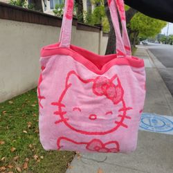 Hello Kitty Towel Tote 