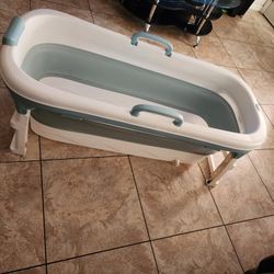 Large Bathtub Folding Tub Massage Tub Home Spa 