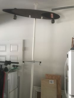 Double bike hanger