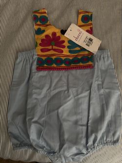 Cheeni baby girl dress 6M 