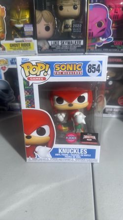 Funko Pop Knuckles #854 Flocked Target Con Exclusive